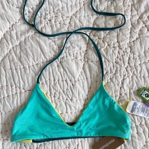 Patagonia NWT Reversible Mamala Bikini Top
